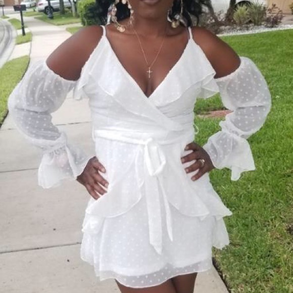 Dresses & Skirts - White mini dress. Price firm